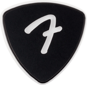 Fender 1984346306 F Grip 346 Shape Plectrums Black 3-Pack