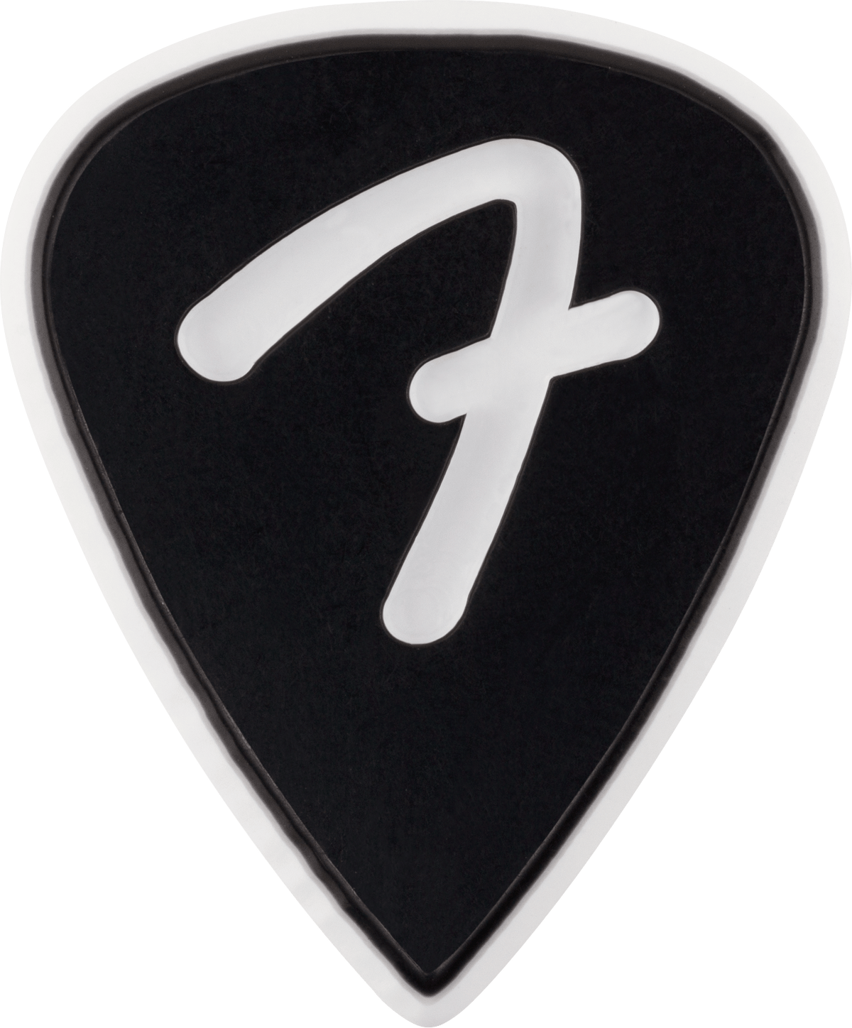 Fender 1984351306 F Grip 351 Shape Plectrums Black 3-Pack