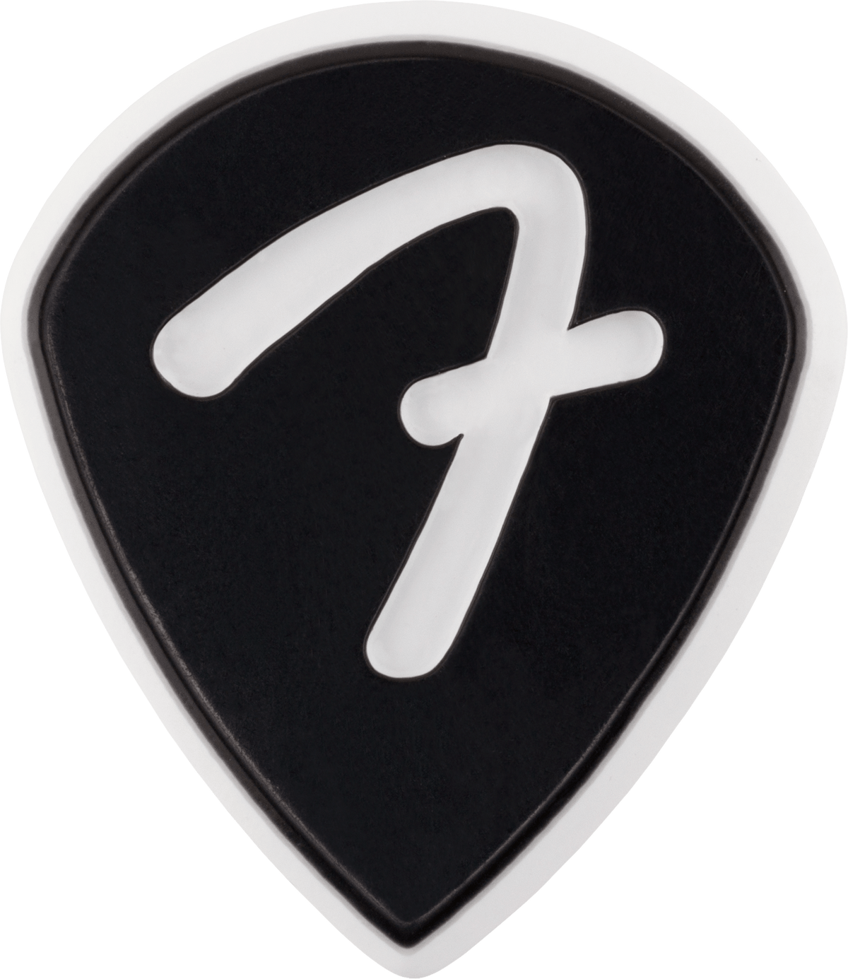 Fender 1984551306 F Grip 551 Shape Plectrums Black 3-Pack