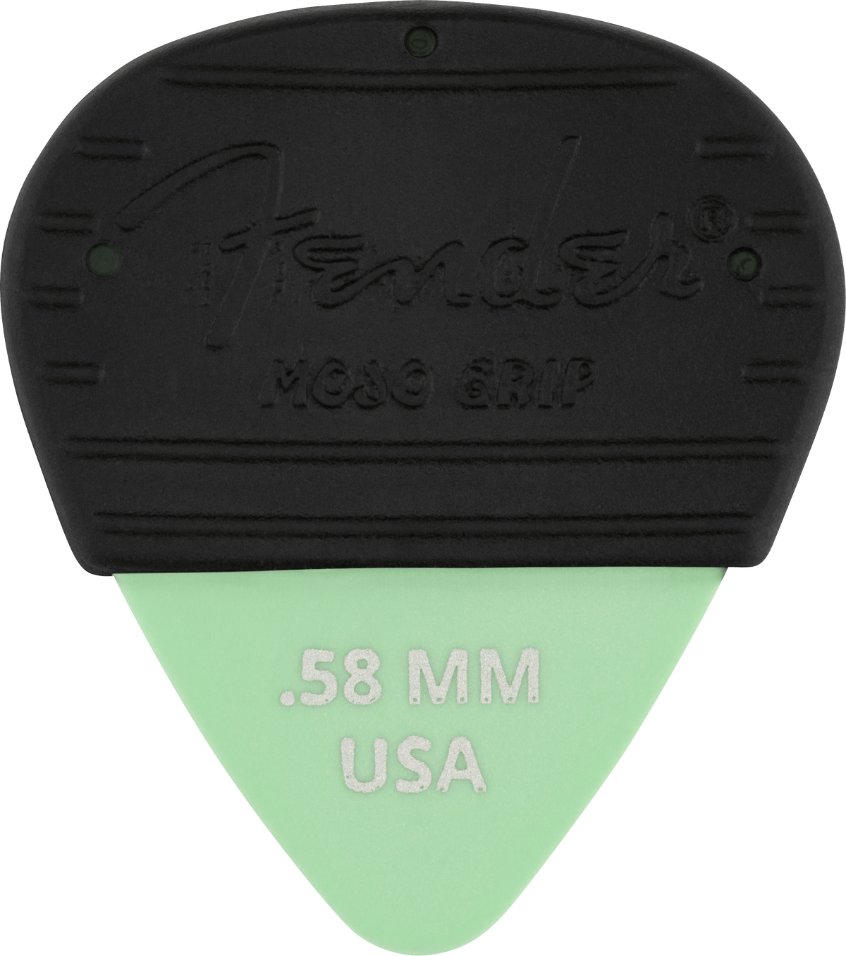 Fender 1985351402 Mojo Grip Plectrums 0.58 mm 3-Pack