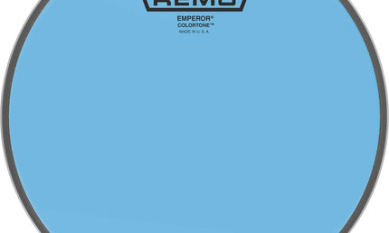 Remo - BE-0308-CT-BU - Emperor Colortone batter drumhead, blue, 8"
