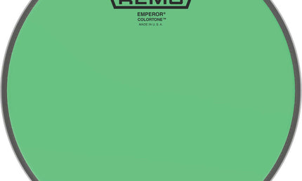 Remo - BE-0308-CT-GN - Emperor Colortone batter drumhead, green, 8"
