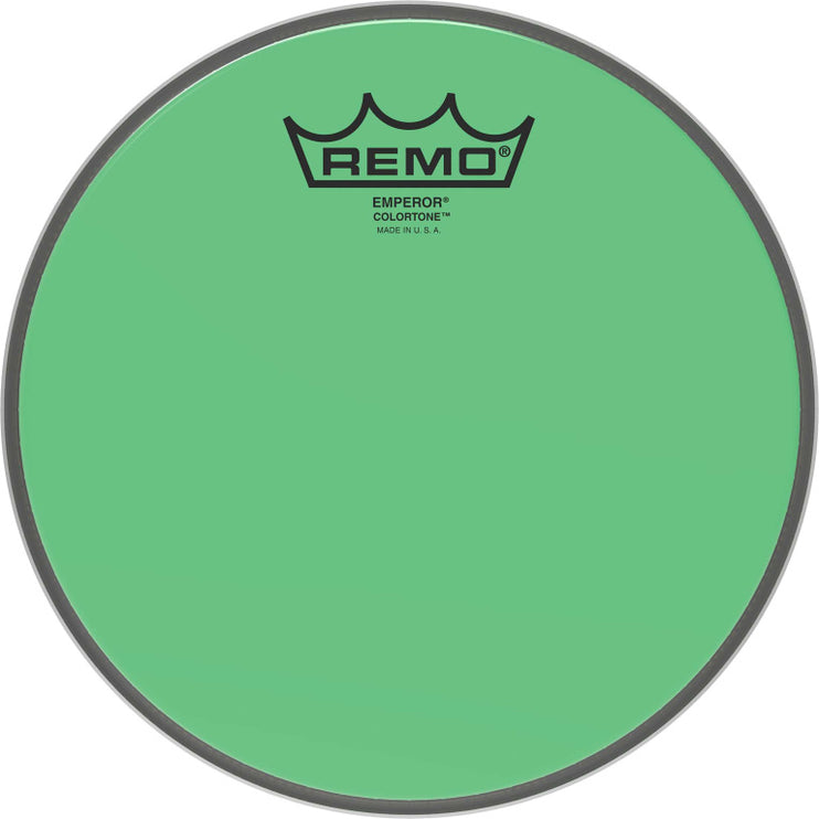 Remo - BE-0308-CT-GN - Emperor Colortone batter drumhead, green, 8"