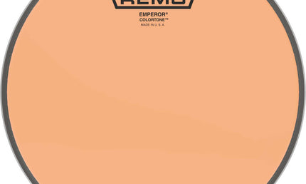 Remo - BE-0308-CT-OG - Emperor Colortone batter drumhead, orange, 8"