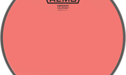 Remo - BE-0308-CT-RD - Emperor Colortone batter drumhead, red, 8"
