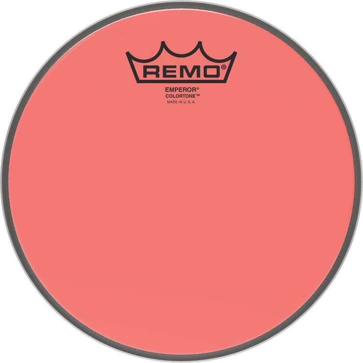 Remo - BE-0308-CT-RD - Emperor Colortone batter drumhead, red, 8"