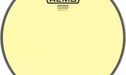 Remo - BE-0308-CT-YE - Emperor Colortone batter drumhead, yellow, 8"
