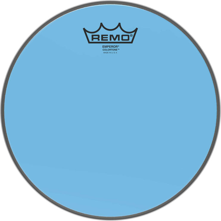 Remo - BE-0310-CT-BU - Emperor Colortone batter drumhead, blue, 10"