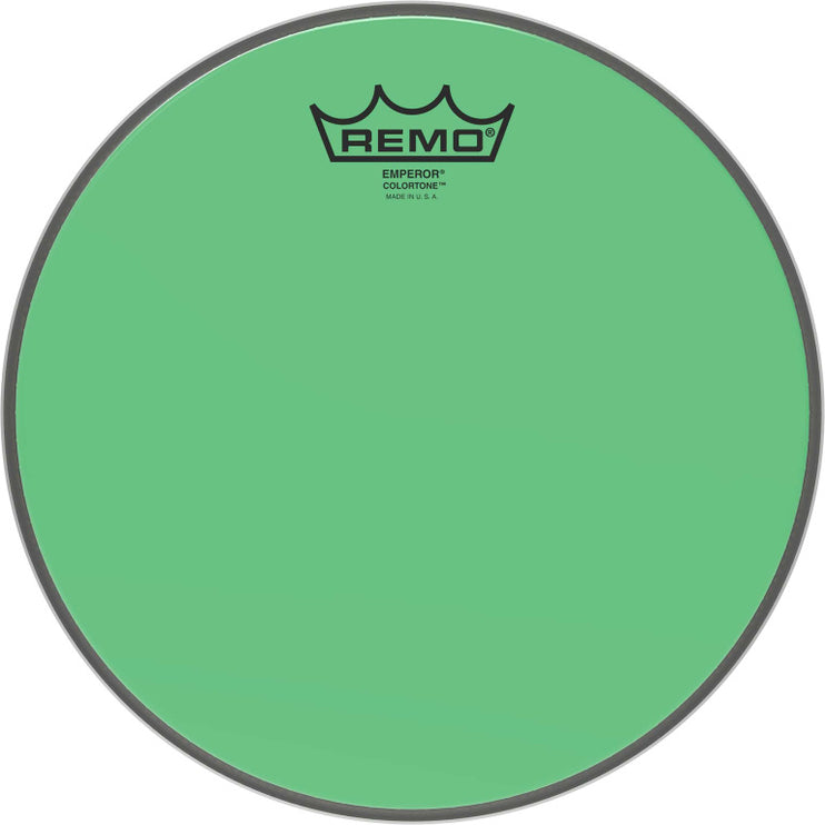 Remo - BE-0310-CT-GN - Emperor Colortone batter drumhead, green, 10"