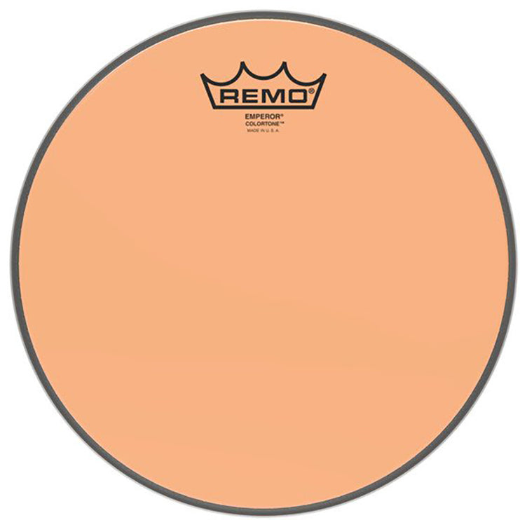 Remo - BE-0310-CT-OG - Emperor Colortone batter drumhead, orange, 10"