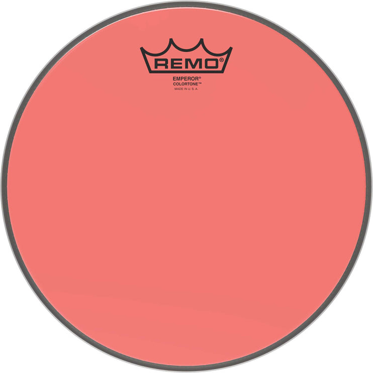 Remo - BE-0310-CT-RD - Emperor Colortone batter drumhead, red, 10"