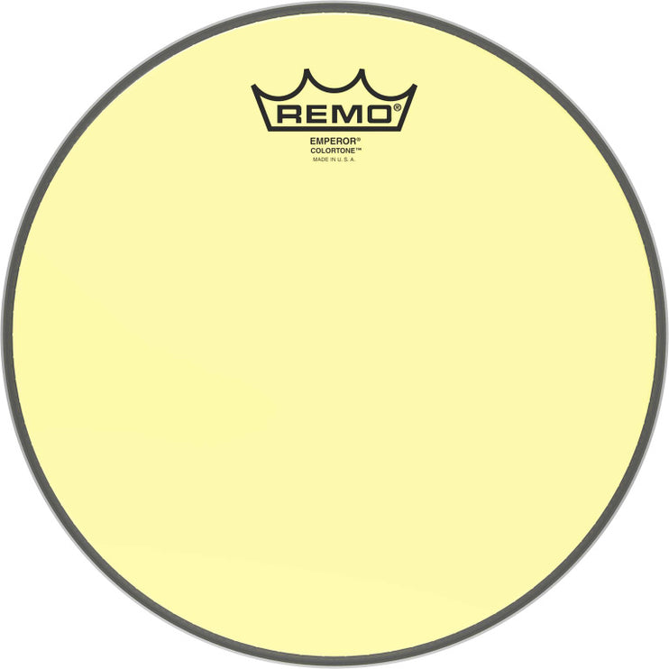 Remo - BE-0310-CT-YE - Emperor Colortone batter drumhead, yellow, 10"