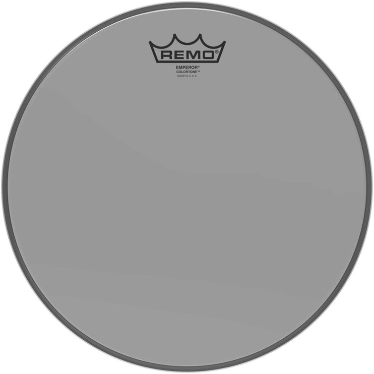 Remo - BE-0312-CT-SM - Emperor Colortone batter drumhead, smoke, 12"