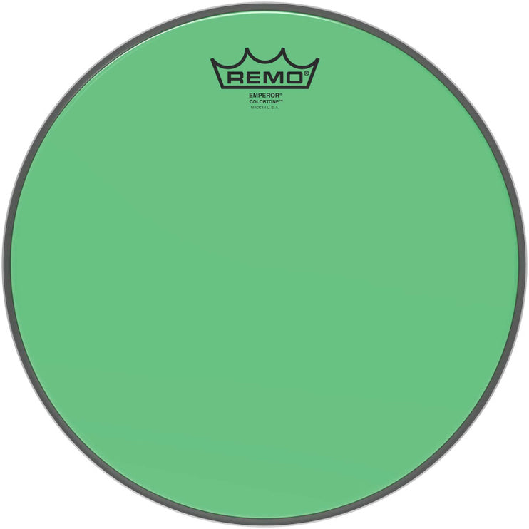 Remo - BE-0312-CT-GN - Emperor Colortone batter drumhead, green, 12"