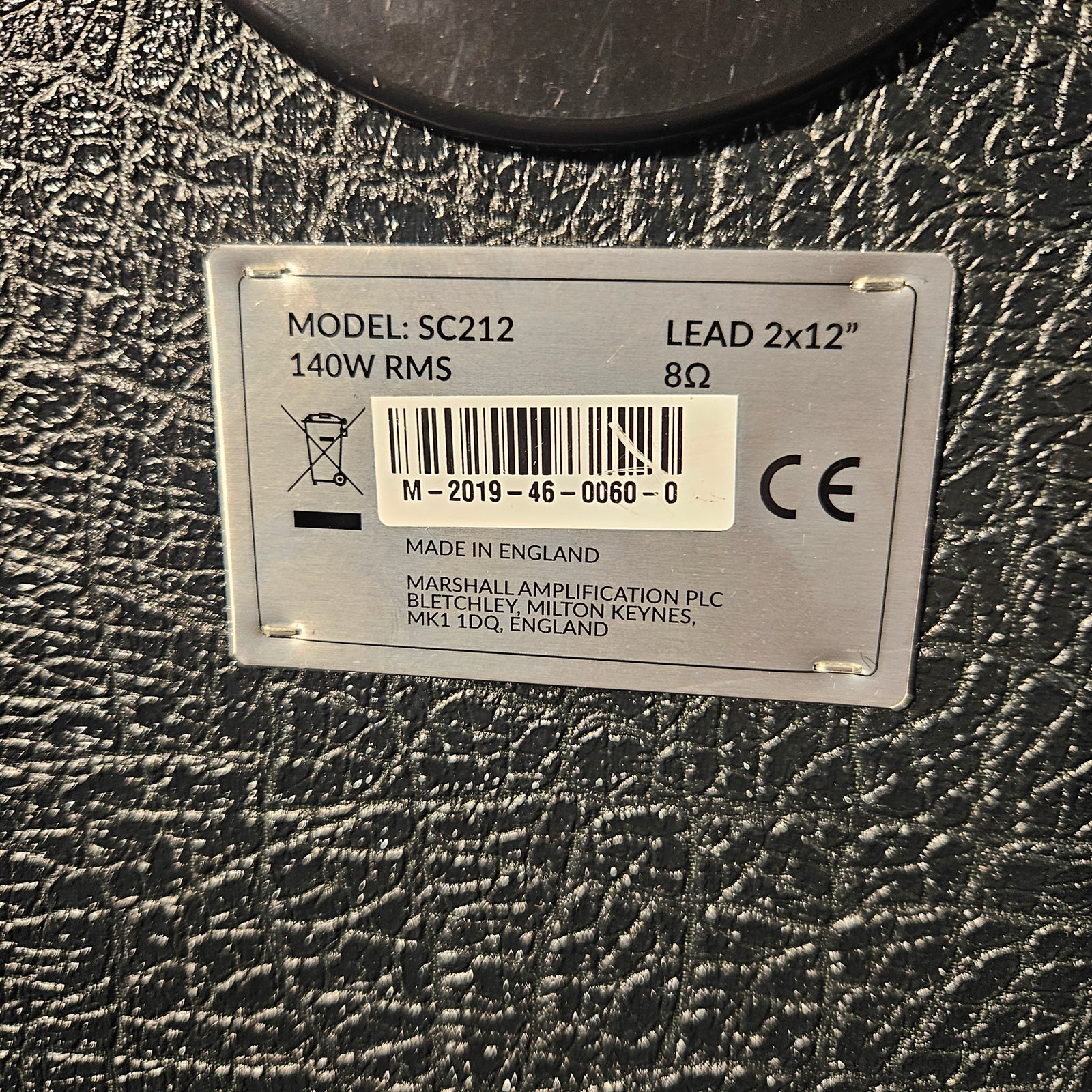 MARSHALL OR120H Amplifier + SC212 Cabinet