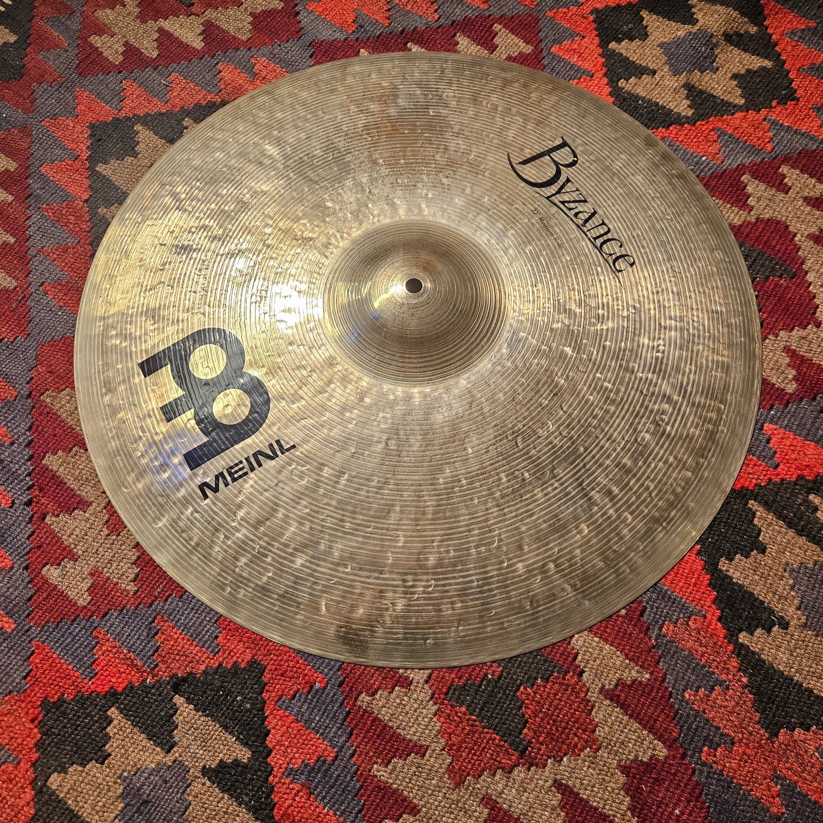 Meinl Byzance 22" Medium Ride Cymbal