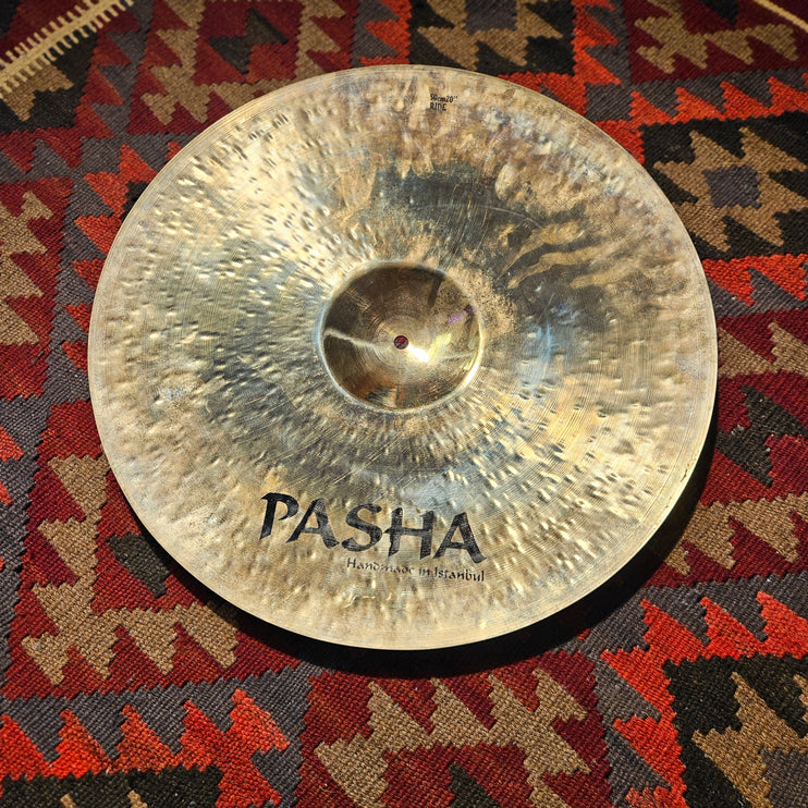 Pasha 20" Rock Ride Cymbal Italian Handmade Vintage
