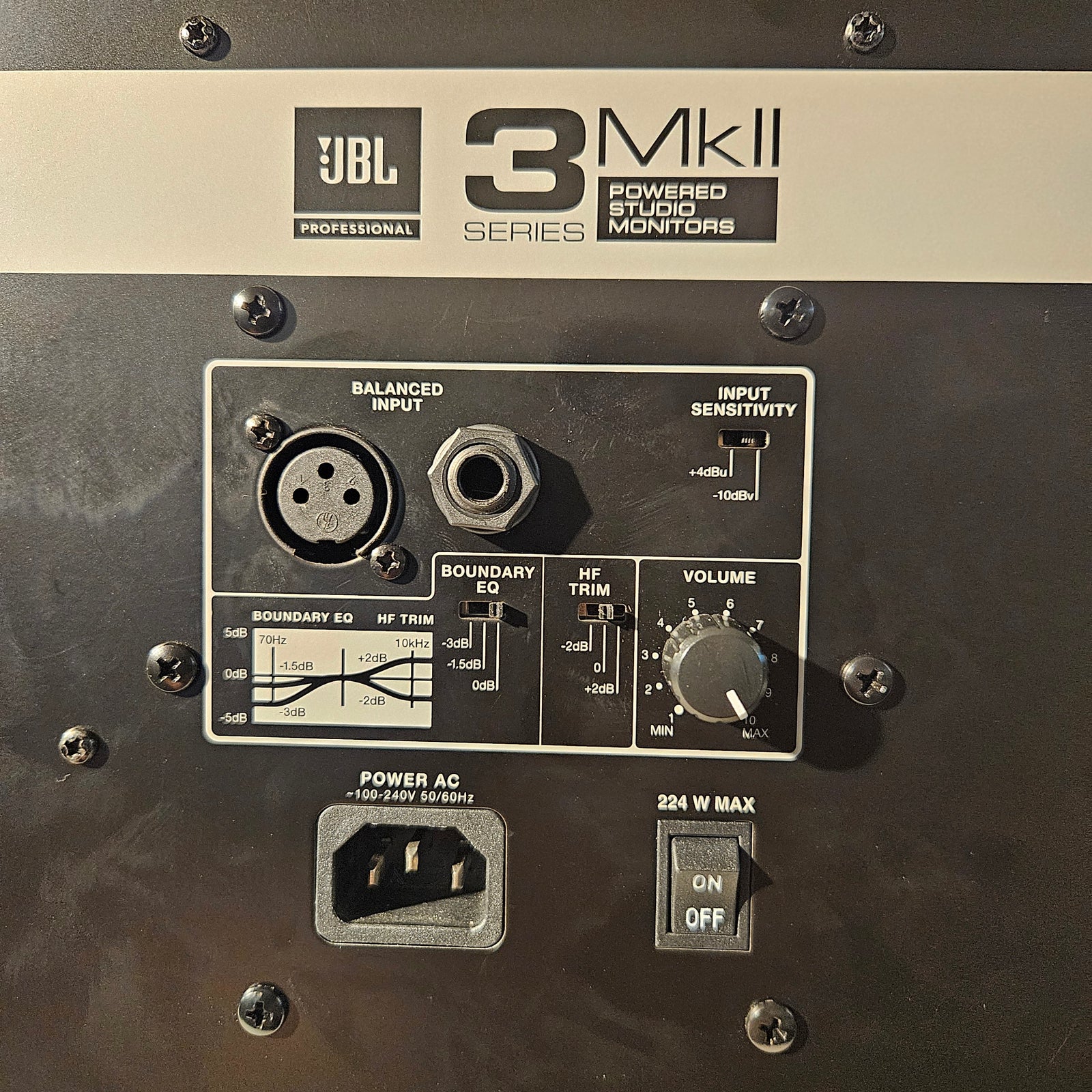 JBL 3 Series mkII Monitors (pair)