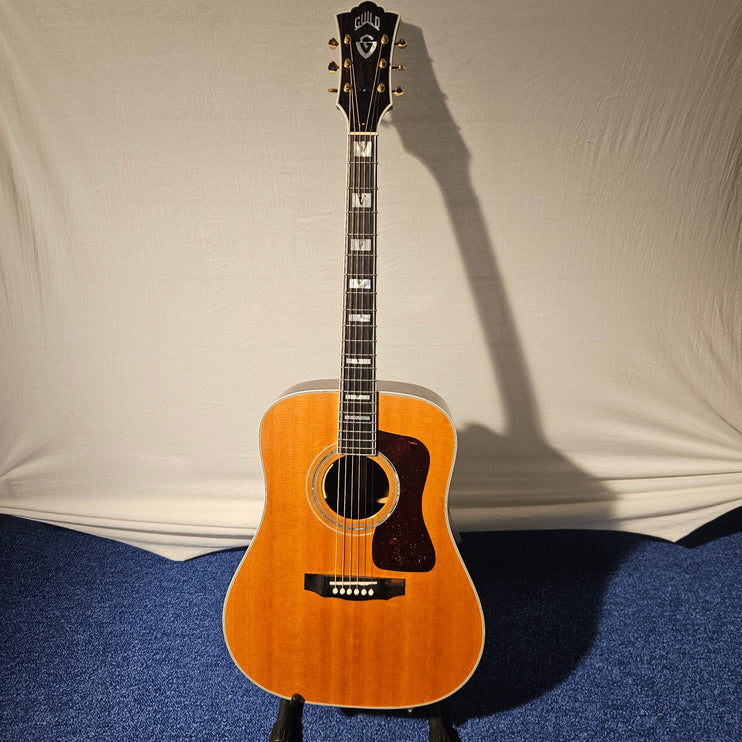 Guild D-55E Natural Acoustic Guitar