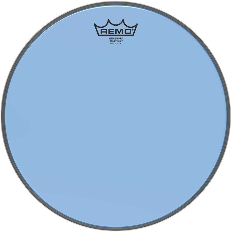 Remo - BE-0313-CT-BU - Emperor Colortone batter drumhead, blue, 13"