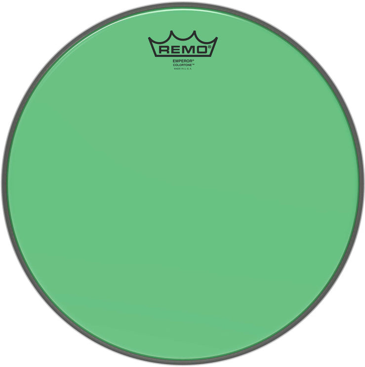Remo - BE-0313-CT-GN - Emperor Colortone batter drumhead, green, 13"