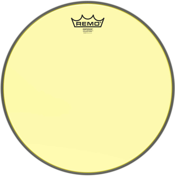 Remo - BE-0313-CT-YE - Emperor Colortone batter drumhead, yellow, 13"