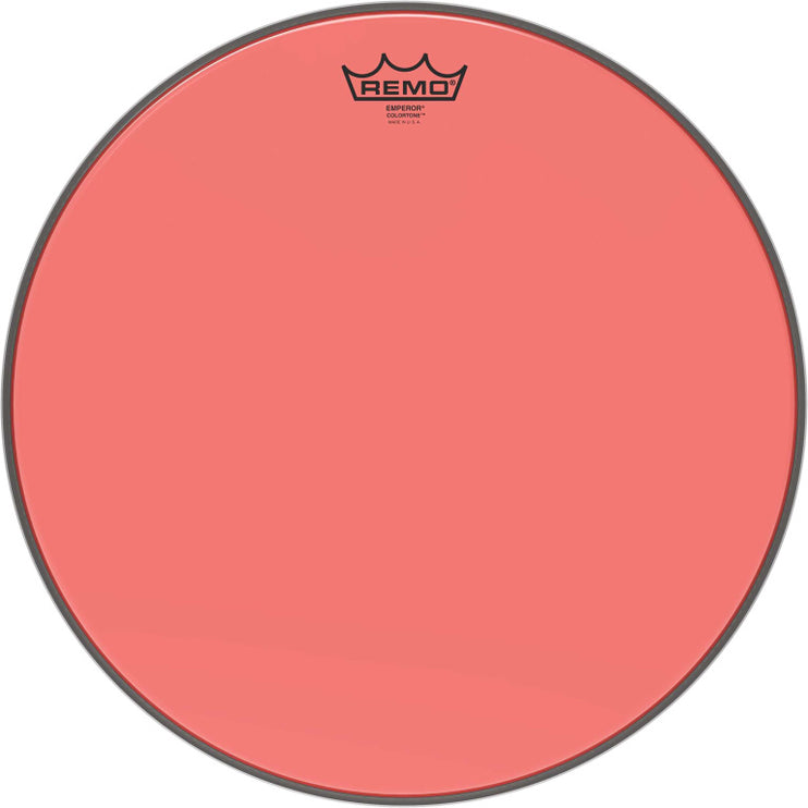 Remo - BE-0316-CT-RD - Emperor Colortone batter drumhead, red, 16"