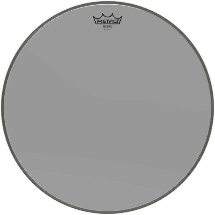 Remo - BE-0318-CT-SM - Emperor Colortone batter drumhead, smoke, 18"