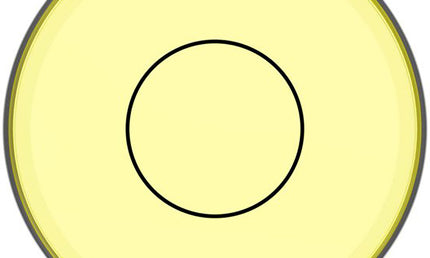 Remo - P7-0313-CT-YE - Powerstroke 77 Colortone batter drumhead, yellow, 13"