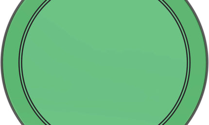 Remo - P3-1318-CT-GN - Powerstroke 3 Colortone bass drumhead, green, 18"