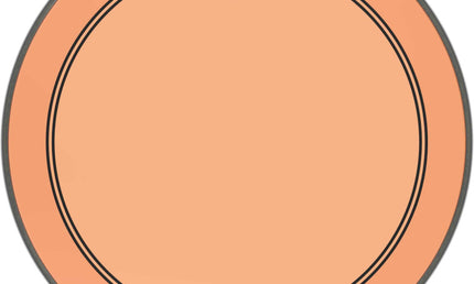Remo - P3-1320-CT-OG - Powerstroke 3 Colortone bass drumhead, orange, 20"