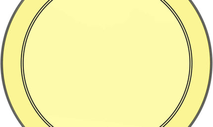 Remo - P3-1326-CT-YE - Powerstroke 3 Colortone bass drumhead, yellow, 26"