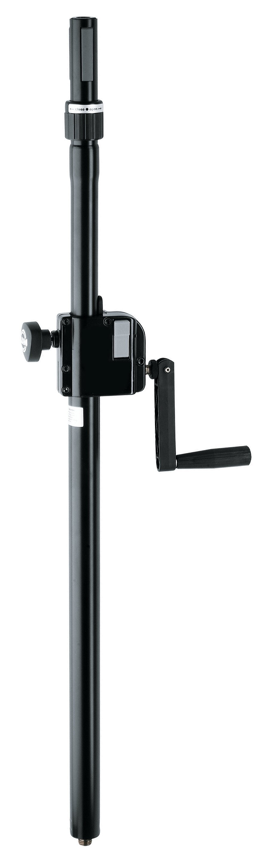 K&M - 21340 - luidsprekerstandaardaccessoire – 1,52 m. M20. Hendel. Ring Lock