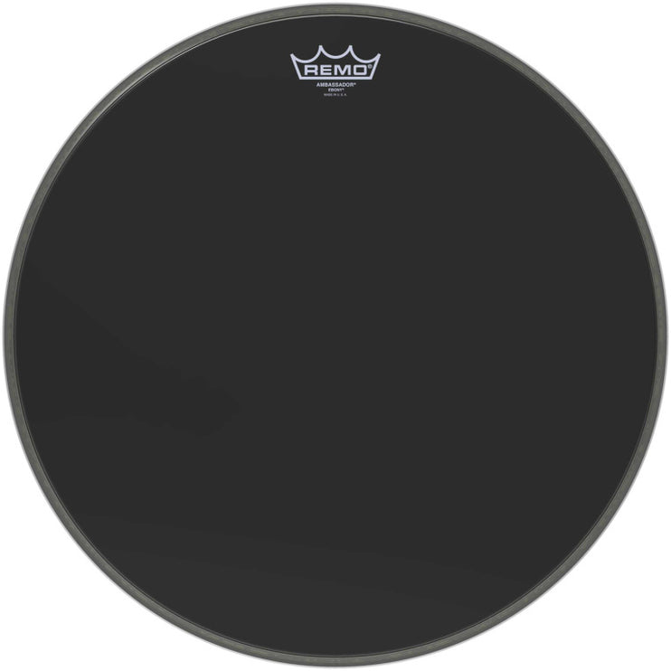 Remo - ES-1018-00 - 18" Ebony Ambassador Bass Drum Head