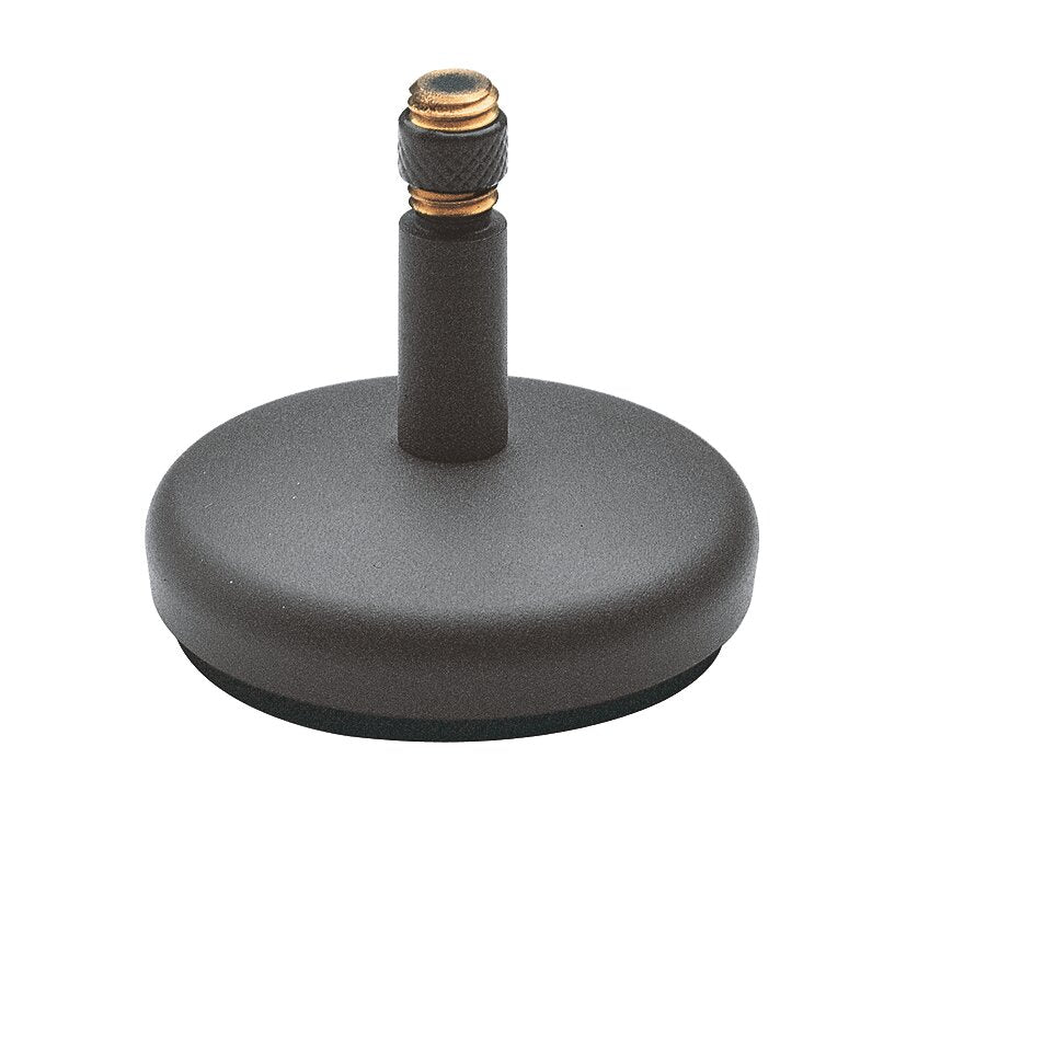K&M - 23266 - microfoonstatief – H60 mm. Basis rond mini