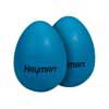 shaker eggs, plastic, pair, blue, 50 grams