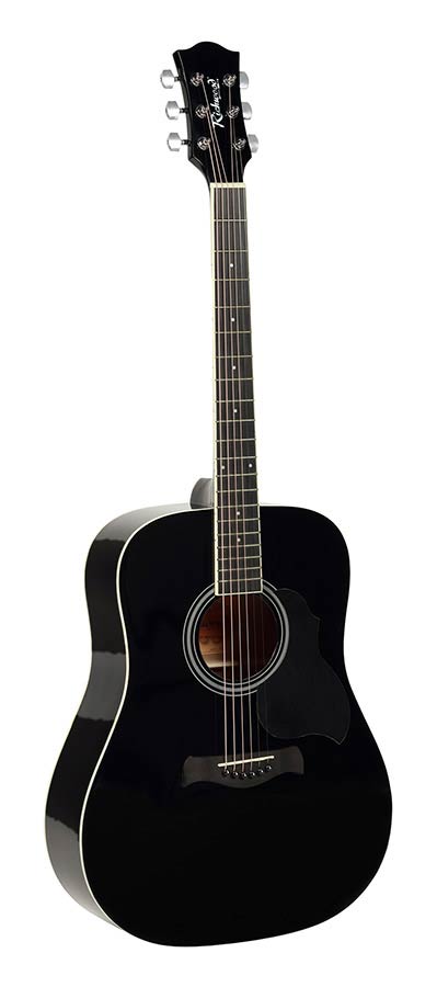 Richwood - RD-12-BK - acoustic guitar – Heads, Black