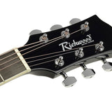 Richwood - Rd-12-Bk - Acoustic Guitar – Heads, Black