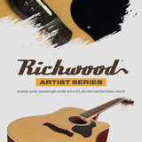 Richwood - Rd-12-Ce - Acoustic Guitar – Heads, Natural
