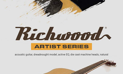 Richwood - Rd-12-Ce - Acoustic Guitar – Heads, Natural