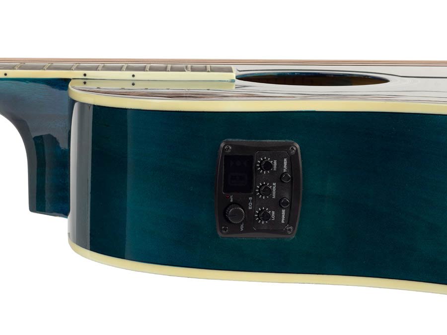 Richwood - Rd-12-Cebs - Acoustic Guitar – Blue Sunburst