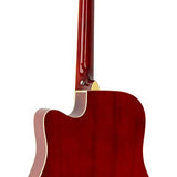 Richwood - Rd-12-Cers - Acoustic Guitar – Red Sunburst
