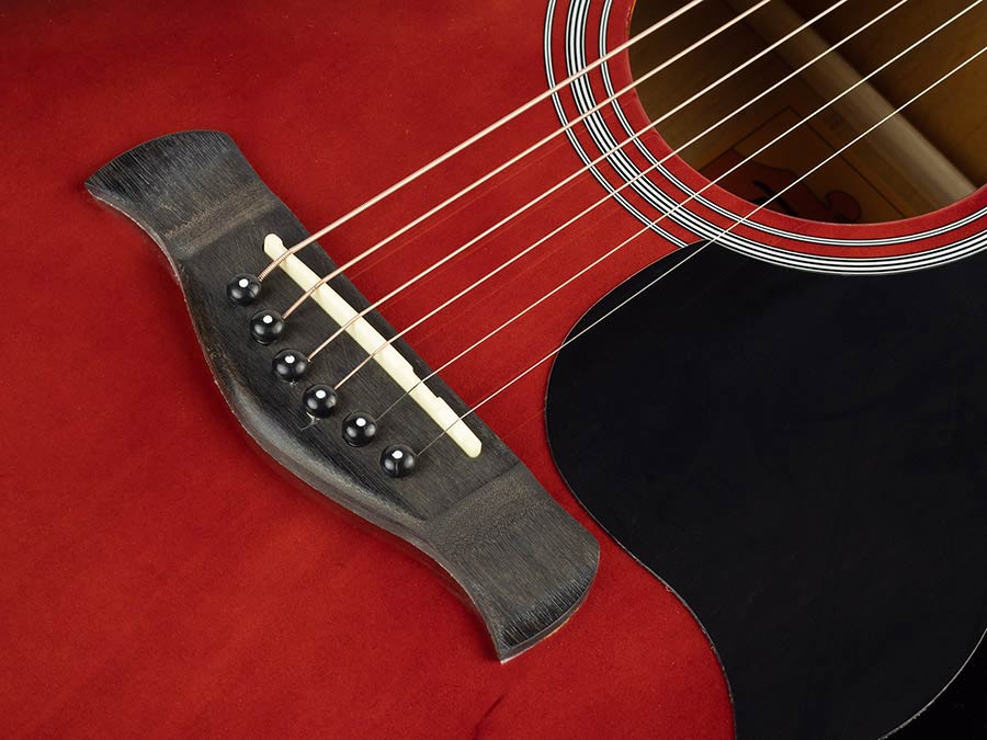 Richwood - Rd-12-Cers - Acoustic Guitar – Red Sunburst