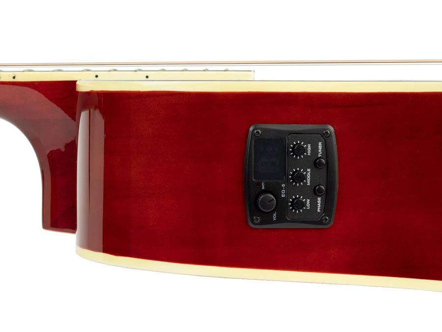 Richwood - Rd-12-Cers - Acoustic Guitar – Red Sunburst