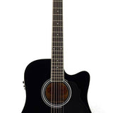 Richwood - Rd-12-Cebk - Acoustic Guitar – Heads, Black