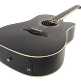 Richwood - Rd-12-Cebk - Acoustic Guitar – Heads, Black