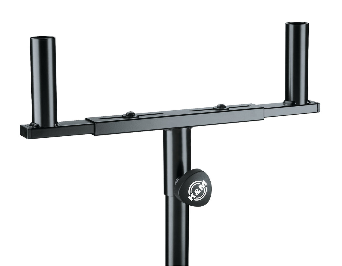 K&M - 24105 - luidsprekerstandaardaccessoire – Vork voor 2 speakers