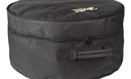 snare drum gig bag, black cordura, 10 mm.padded, 14"x 6,5"