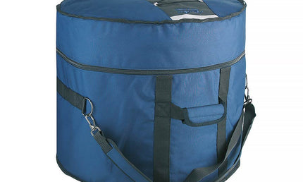 deluxe floor tom gig bag, black-blue, 15 mm. padded hardfoam, 14"