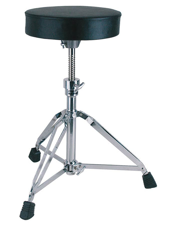 drumthrone, adjustable height (spindle), double braced legs